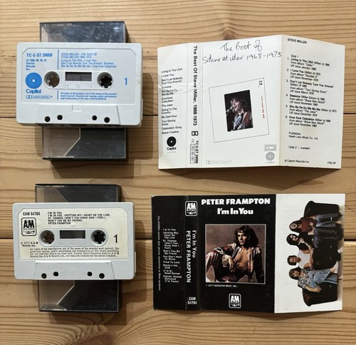 1970’s Cassettes x4 - Stephen Stills,Crosby & Nash,Steve Miller,Peter Frampton - Picture 5 of 7