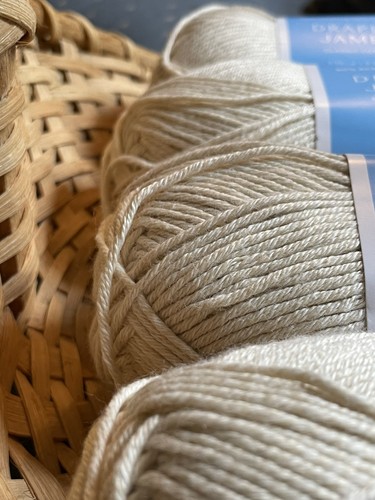 Draper James Classic Cotton Yarn- 4 Skeins “Cream” - Picture 5 of 13