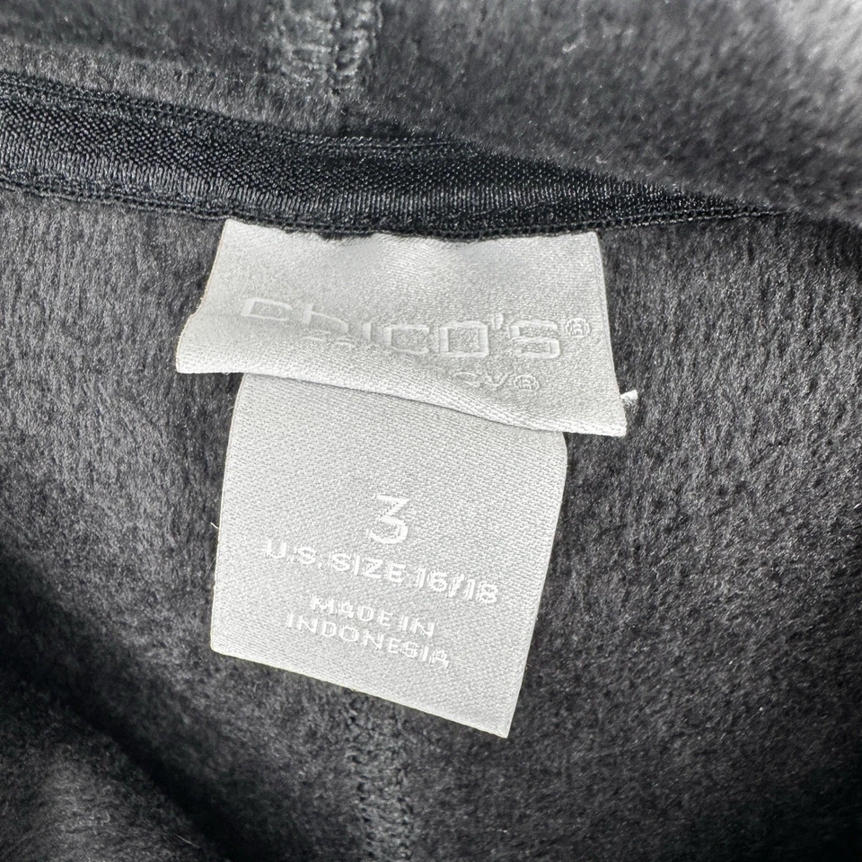 Chicos Jersey Sudadera Mujer XL Negro Terciopelo Terciopelo Sudadera con Capucha Gótico Bruja Foto 4 de 4