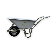 Schubkarre 5 Jahre Garantie 250 kg 100 ltr Luftreifen nebelgrau Gartenkarre