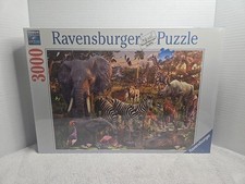 African Animal World 3000 PC Jigsaw Puzzle by Ravensburger 170371 - Sealed