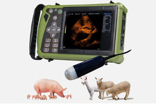 Portable Veterinary Ultrasound Scanner, Vet Pregnancy Ultra Machine with 3.5Mhz 