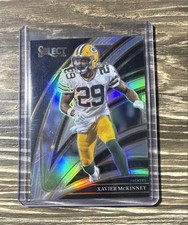 2025 Panini Select - Club Level Xavier McKinney #266 Silver Prizm