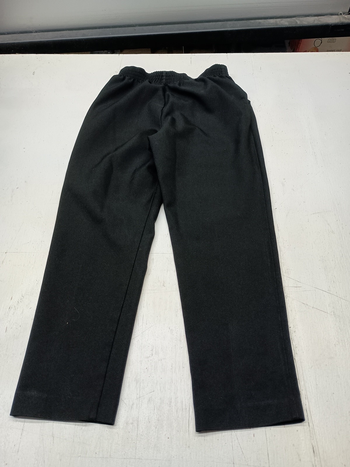 DONNKENNY Classics Solid Black PULL ON Pants ELAS… - image 5