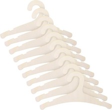 10 Pack Wooden Kids Hangers Wood Baby Hanger 9 inch Baby Cloth Hanger Cute Non
