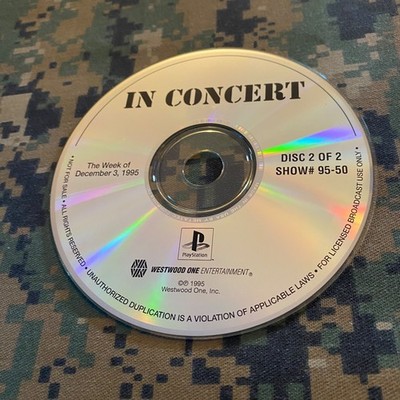 Westwood One In Concert feat Nirvana Live 2-CD Complete Set and Cue Sheet 1995