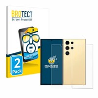 2X Display Schutz Folie FüR Samsung Galaxy S24 Ultra (Case-Friendly)