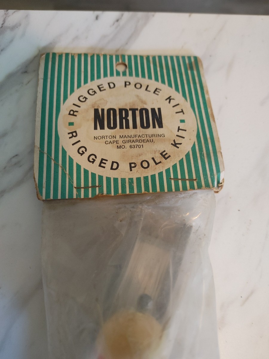 Vintage Norton Wood Fishing Rod Pole Pieces Natural Cane | eBay