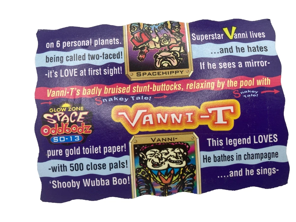 Oddbodz Space Series 23 Motion Cards 1996 Lenticular Set – Australian 90s - Imagem 3 de 4