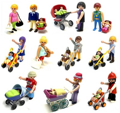 Playmobil * Baby * Trage Kinderwagen Buggy * Schwangere Mann Frau * Auswahl