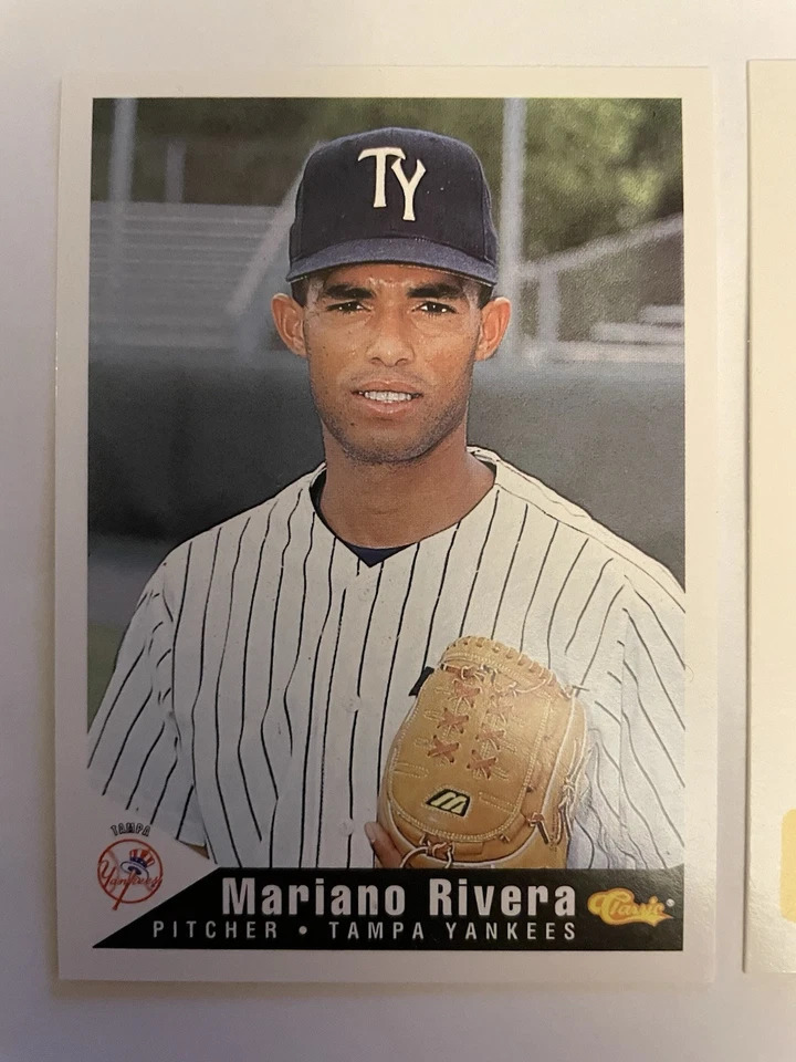Mariano Rivera, Posada, Pettitte. Tarjetas de ligas menores en perfecto estado Foto 2 de 4