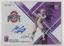 2017 Panini Elite Draft Picks Aspirations Purple 4/99 Gareon Conley Auto et6