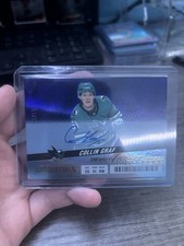 2024-25 UD Credentials - Debut Ticket Access Purple Collin Graf Autographs /15