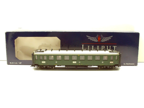 Liliput H0 L384710 Schnellzugwagen Badische Bauart, 1/2KL. Ep. I, in OVP # 2172 | Zustand: Gebraucht