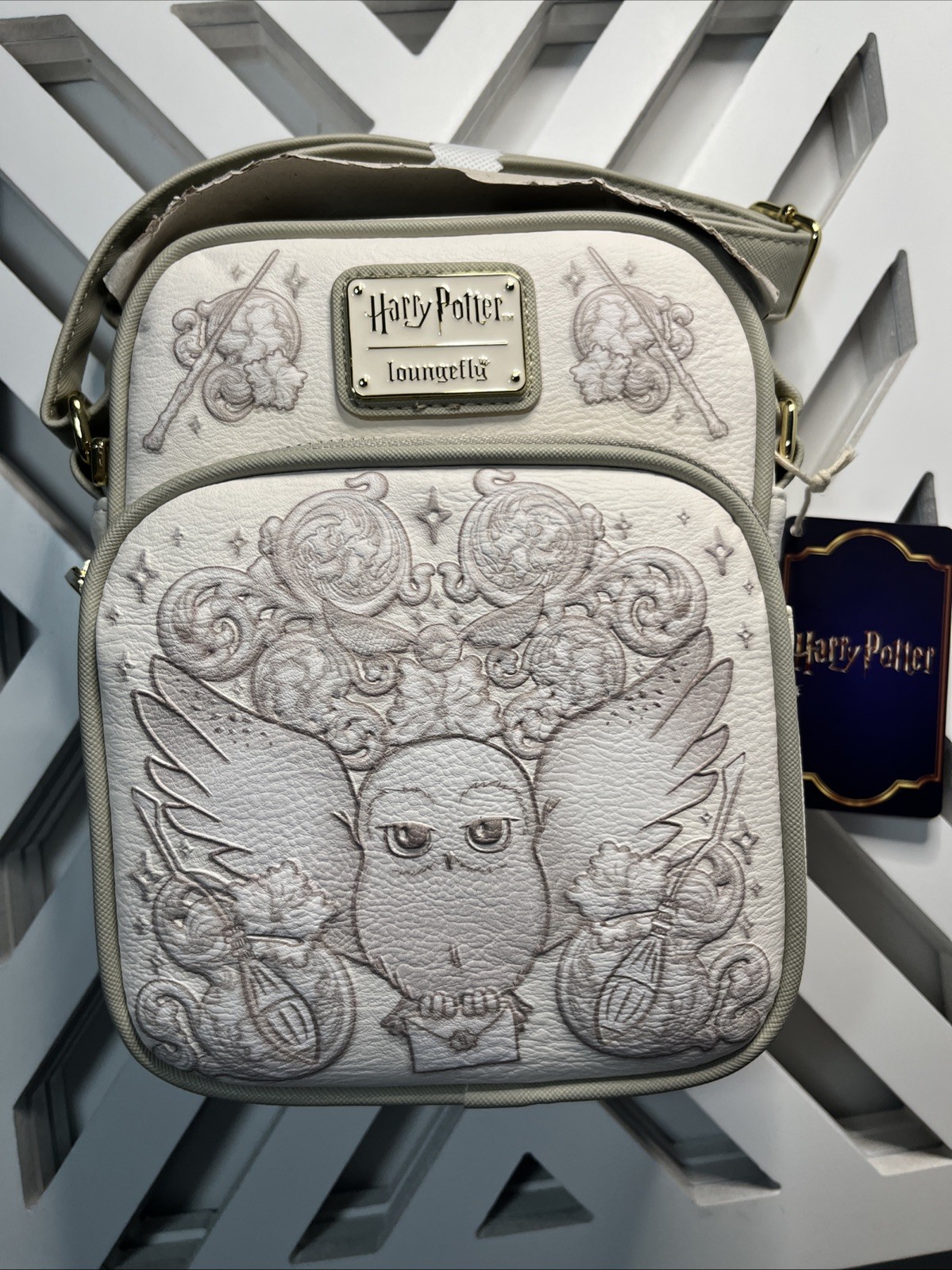 Harry Potter Loungefly Hedwig Owl Mini Crossbody Bag Purse NWT