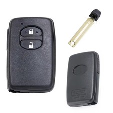 guscio chiave cover telecomando toyota keyless 2 tasti auris prius land cruiser