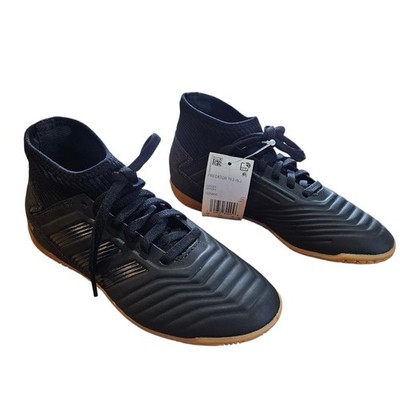 Adidas Predator Boys' Soccer Cleats Size 3 Black Lace Up