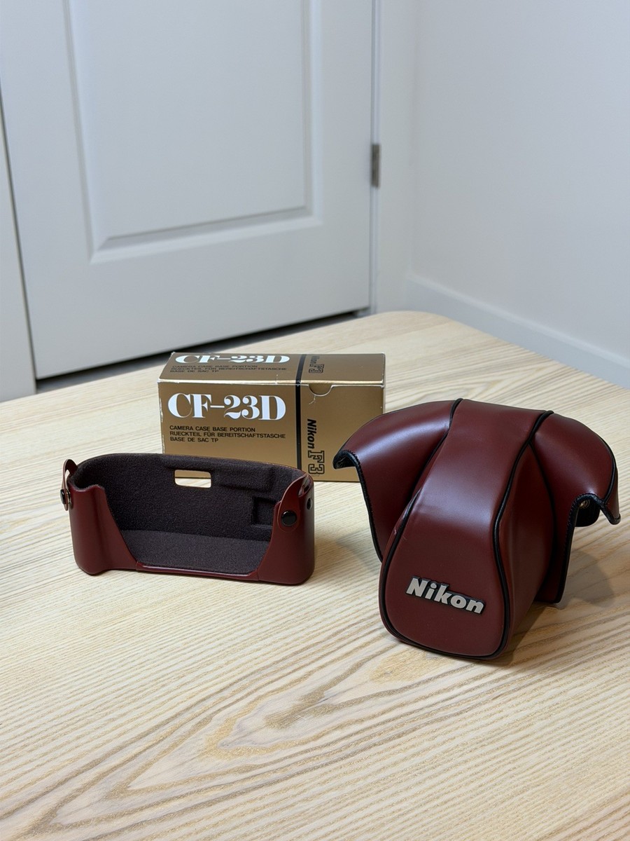 Nikon CF-22 + CF-23D Genuine Leather Camera Case for F3 HP T P | eBay