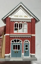 Vintage Hallmark Nostalgic Houses and Shops  "Fire Co. 1991"  No Box