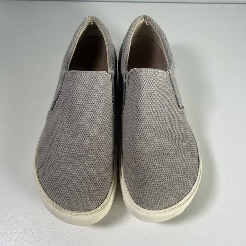 Birkenstock Oswego Womens US 10 EU 41 Knit Cork Slip On Comfort Shoes Gray - Picture 3 of 13