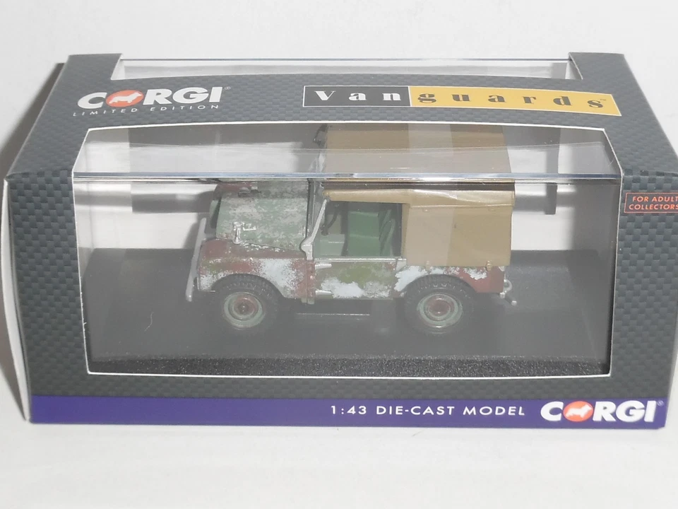 VANGUARDS / CORGI. VA11119 Land Rover Series 1 80" `L07` Light Green (Weathered) - Image 2 of 4