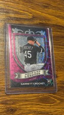 Garrett Crochet Panini Crusade Purple Velocity Prizm RC #1 Rookie