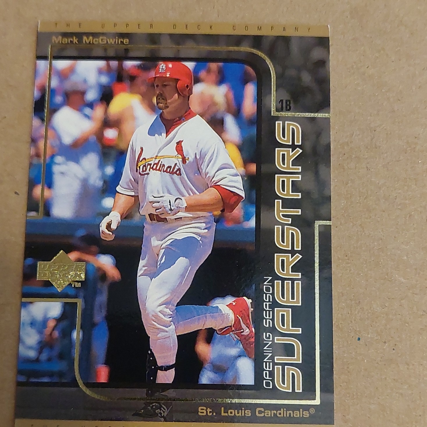 Upper Deck 1999 UD Choice Mark McGwire Cardinals Opening Season Superstars #S2