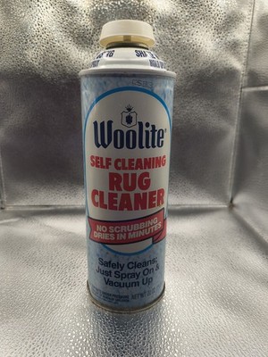 Vintage  WOOLITE SELF CLEANING RUG CLEANER 22 Oz Spray Can 