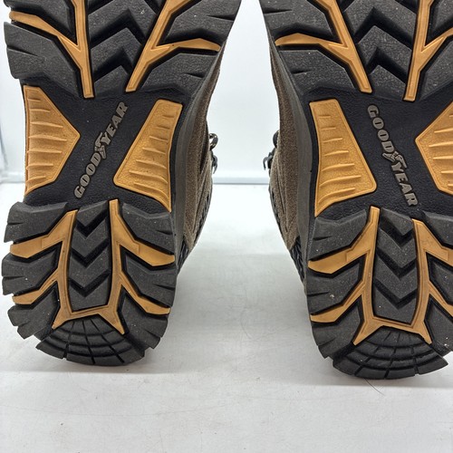 Botas de trabajo Goodyear Teton marrón nogal senderismo al aire libre para hombre talla US 10,5 - Imagen 16 de 16