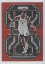 2021-22 Panini Prizm Ruby Wave Prizm Day'Ron Sharpe #281 0c6