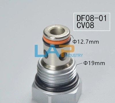 For Hydraulic Threaded Cartridge DF08-01 One-way Pressure Maintaining Valve CV08