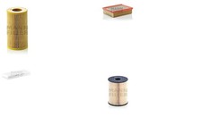 Inspektionspaket Filtersatz XL MANN-FILTER Filtereinsatz Partikelfilter für OPEL