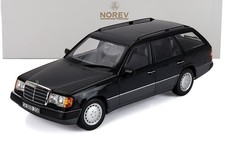 Norev 1/18 Mercedes Benz E-Class 300TD (S124) T-Modell SW 1990 Black 183960