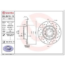 2x Bremsscheibe hinten für Cupra Formentor KM7 Leon KL1 KL8 id88012
