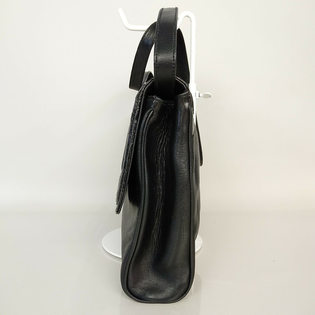 2501-98 Gucci Shoulder Bag Leather Black Gg Logo | eBay