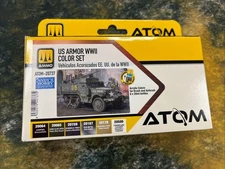 Mig Ammo #20737 ATOM Paint Set - US Armor WWII Colors - (6)