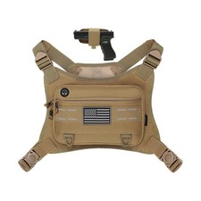 Sports Chest Pack for Men - Fits Most Pistols - Running, Hiking, Workouts