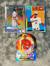 Armando Cruz 2021 Bowman Chrome 1st Mojo Refractor - Global Impact Die Cut