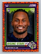 2024 Score-A-Treat #28 Joe Milton III Rising Stars Orange Pumpkin