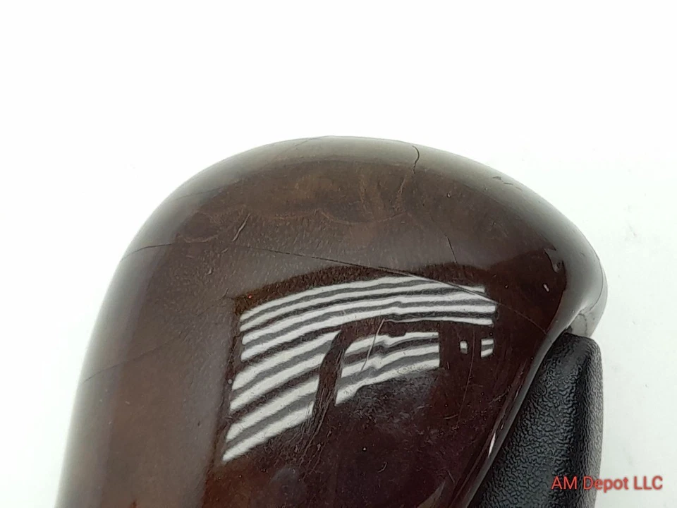 2002 BMW 330xi 330i 325i 325xi E46 AT Shift Knob Handle Myrte Wood 25161423259 - Image 4 of 4