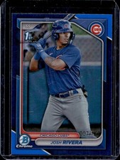 Josh Rivera 2024 Bowman Chrome BCP-115 Blue Refractor /150