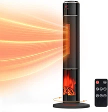 ROVSUN 1500W Electric Space Heater 33" Portable Tower Heater with Remote Control