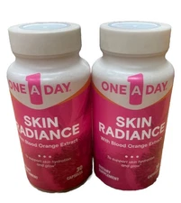 Bayer ONE A DAY SKIN RADIANCE WITH BLOOD ORANGE EXTRACT 30 CAPSULES  3/26+