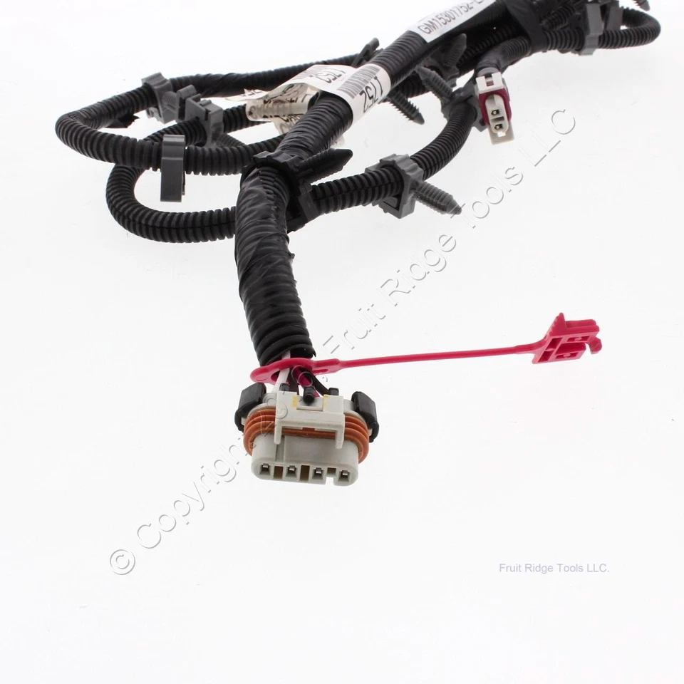 GM OEM Rear ABS Wheel Speed Sensor Wiring Harness For 97-05 Malibu Grand Am - Image 2 of 4
