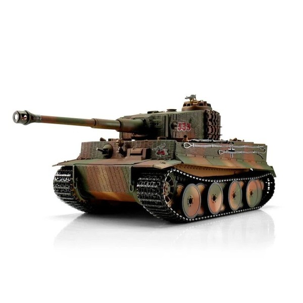 Torro 11719-CA - 1/16 RC Tiger I Mittlere Ausf. Tarn BB Rauch - Neu-image