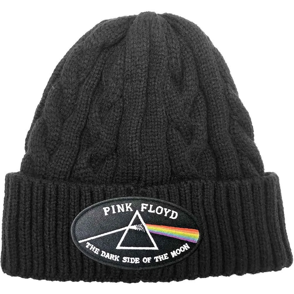 Pink Floyd The Dark Side of the Moon Black Border Official Beanie Hat