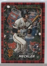 2024 Topps Holiday Plaid Wade Meckler #H16 9yx