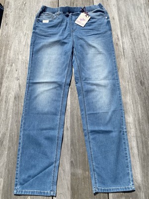 Jeans von Purple Lily Damen Abrielle A283X Blau Slim Fit Größe 44