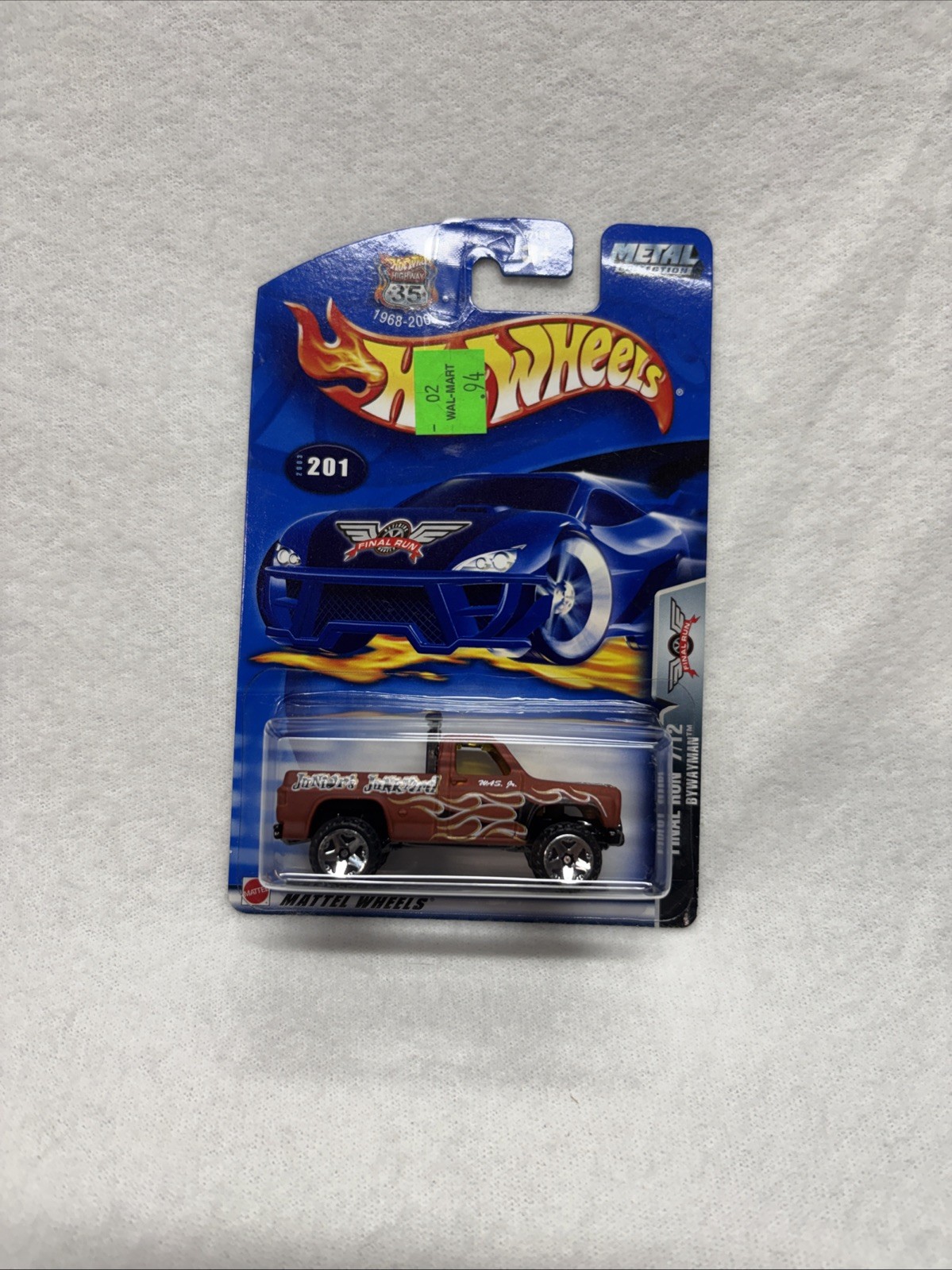 Hot Wheels Bywayman 2003 Final Run Matte Brown OR5SPs
