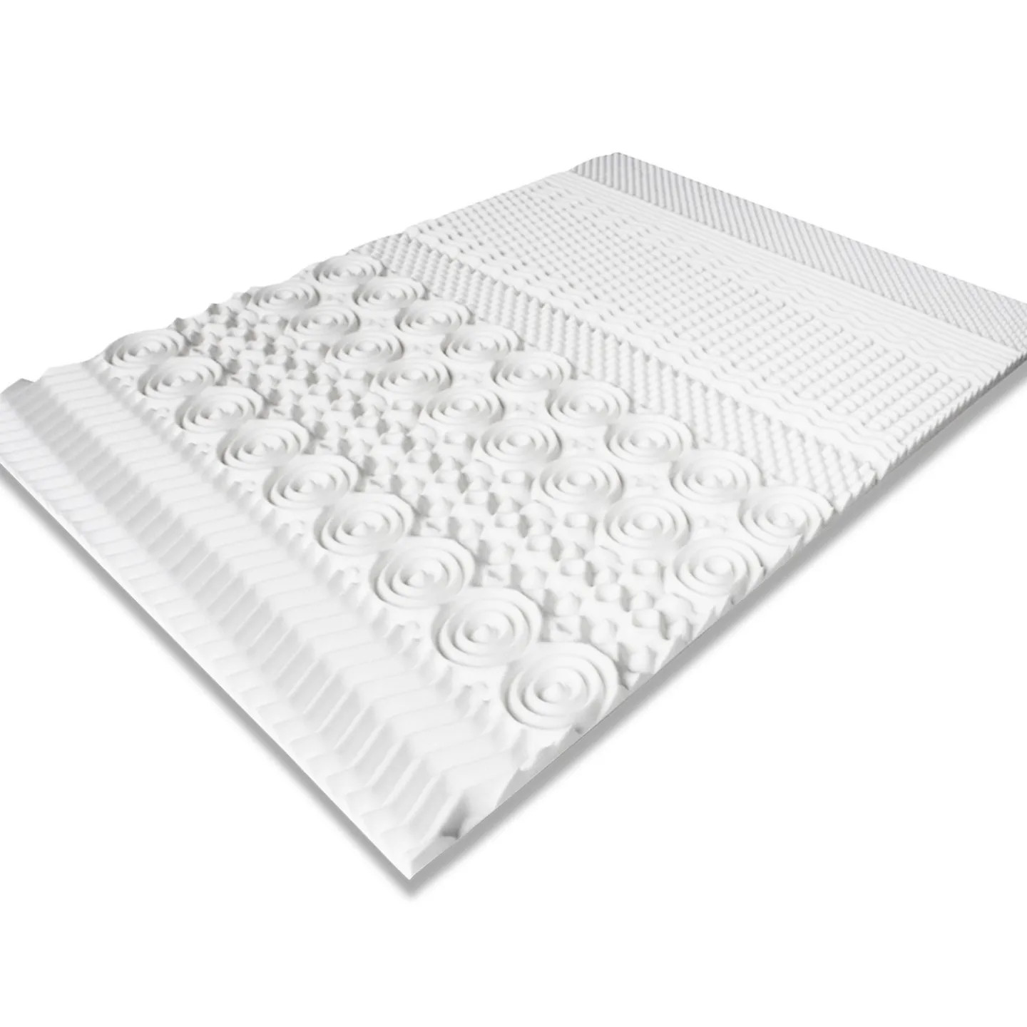 Surmatelas 140x190 CM ELIAS contre le mal de dos en mousse mémoire de forme